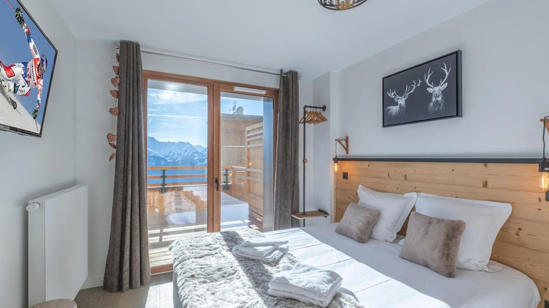 아파트 Appartement De Standing 4 Pers, Vieil Alpe, Proche Centre Et Pistes, Parking Et Wifi Inclus - Fr-1-645-62 Huez