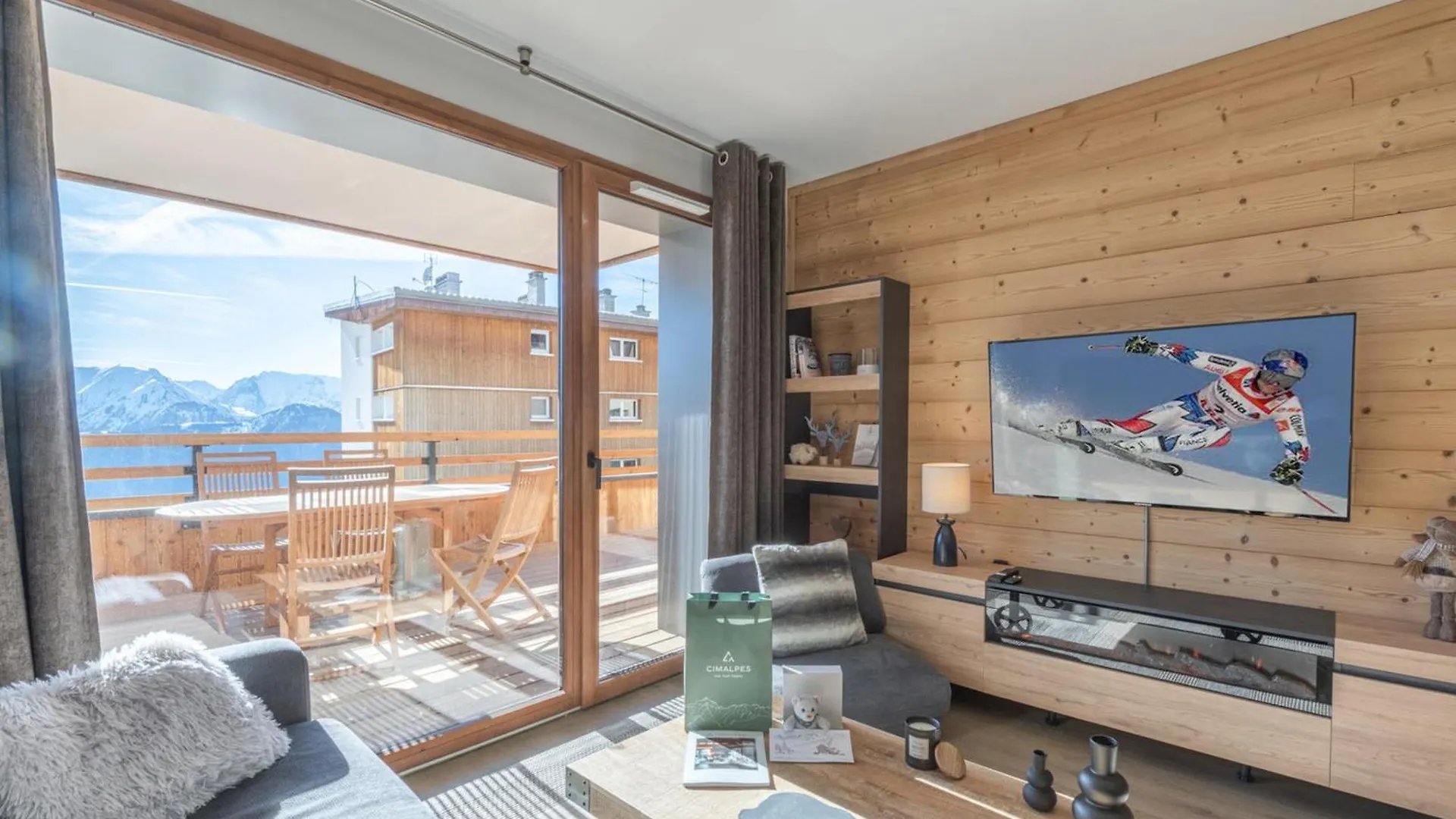 Appartement De Standing 4 Pers, Vieil Alpe, Proche Centre Et Pistes, Parking Et Wifi Inclus - Fr-1-645-62 Huez 0*,