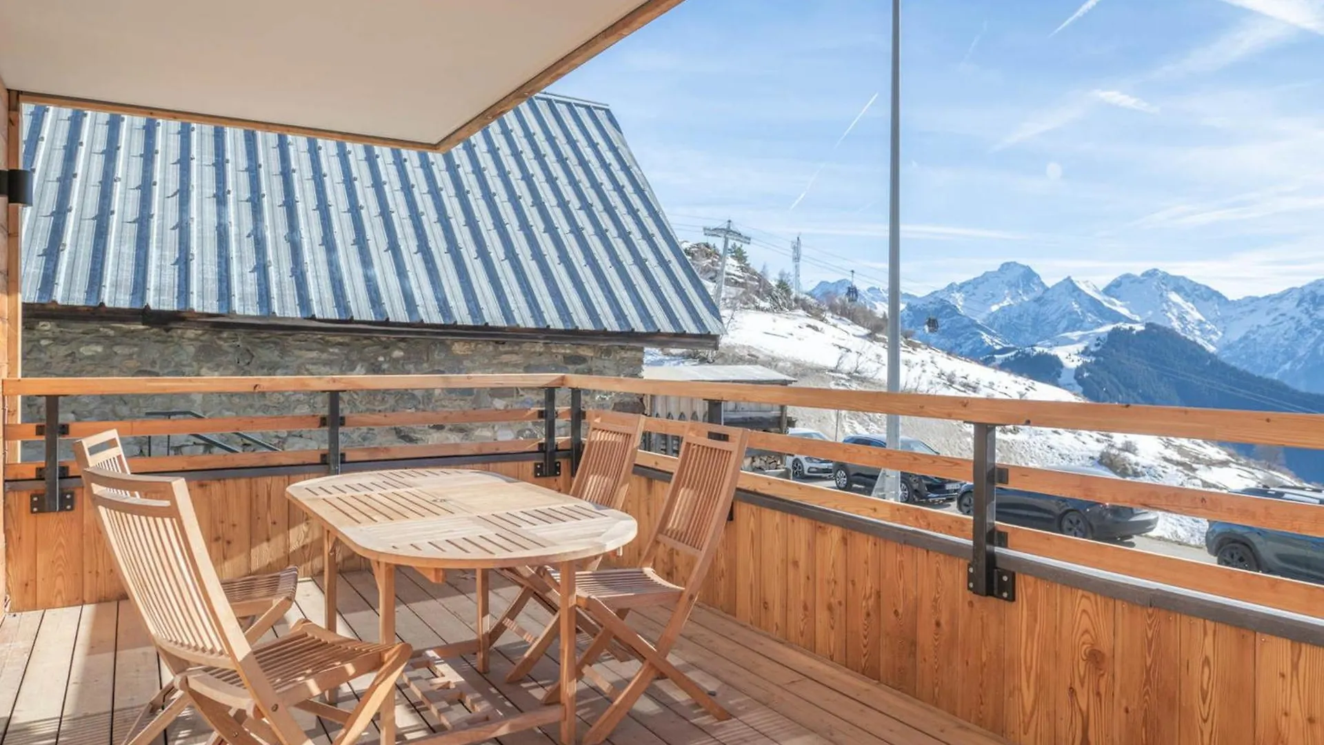 Appartement De Standing 4 Pers, Vieil Alpe, Proche Centre Et Pistes, Parking Et Wifi Inclus - Fr-1-645-62 Huez